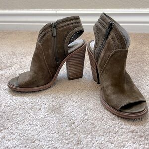 Vince Camuto Koral Bootie - Brown Suede
